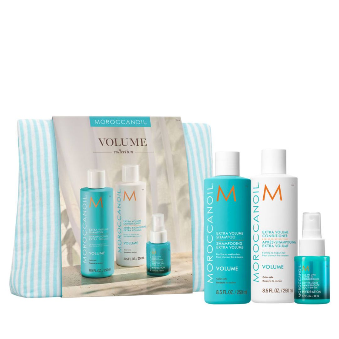 Moroccanoil The Essence of Spring - Volume מרוקן אויל מארז לטיפוח השיער מסדרת הנפח