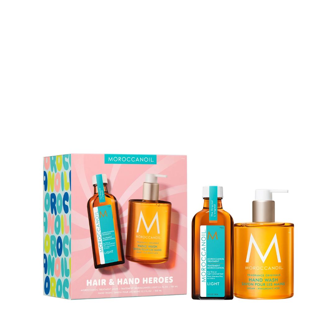 Moroccanoil Summer Promo Light Limited Edition מרוקן אויל מארז לטיפוח השיער והידיים