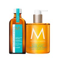 Moroccanoil Summer Promo Light Limited Edition מרוקן אויל מארז לטיפוח השיער והידיים