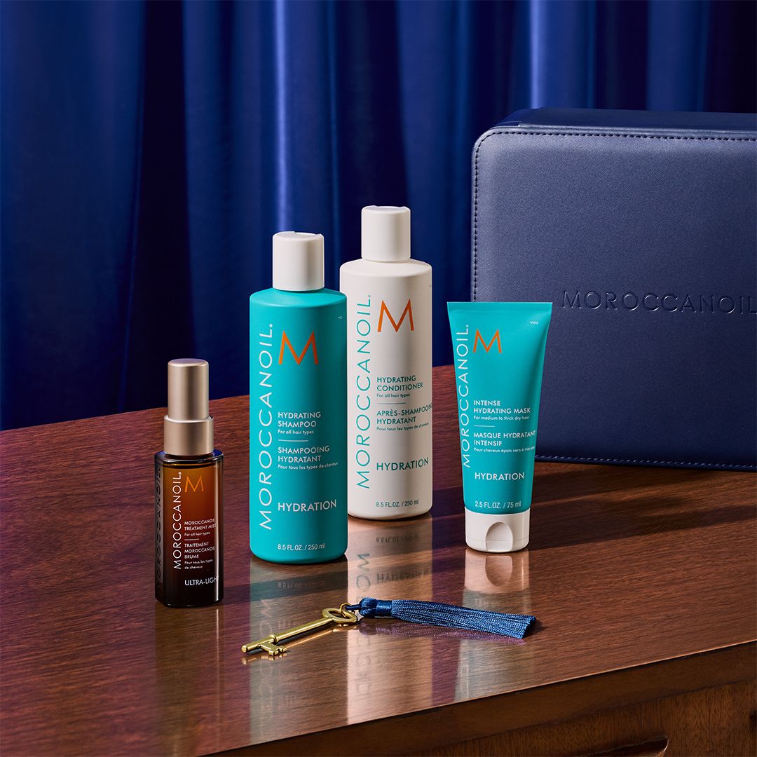 Moroccanoil Holiday Radiance Hydration מרוקן אויל מארז לחות חגיגי