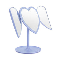 Flow Galactic Folding Led Heart Mirror מראת לד לב נפתחת