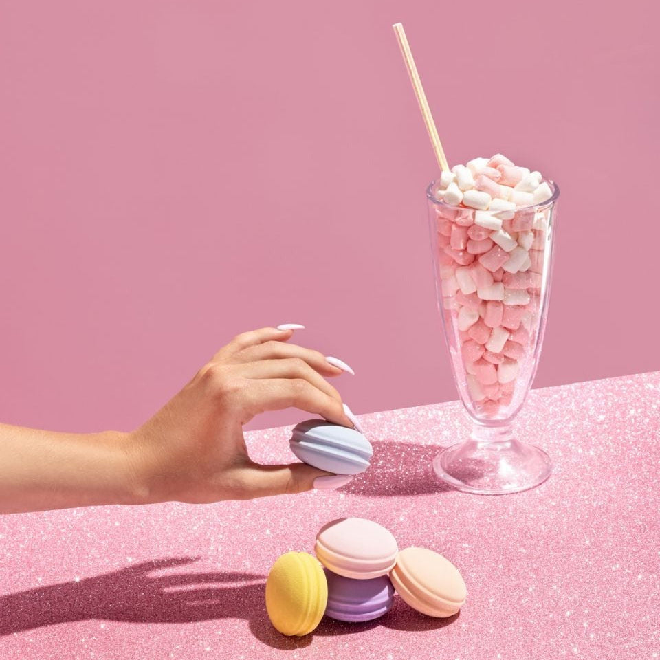 Flow Sweet Macaroon Beauty Blenders סט בלנדרים מקרון