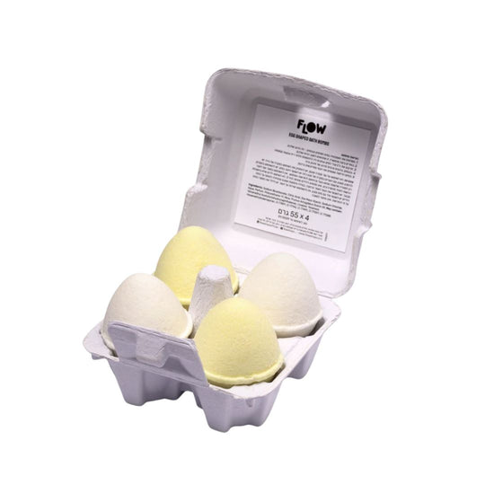 Flow Breakfast Egg Shaped Bath Bombs סט ביצים פצצת אמבטיה