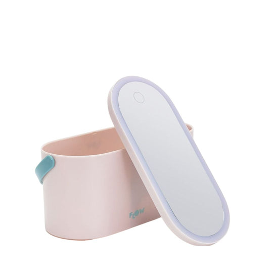 Flow Boho Light Me Up Storage Box סל אחסון עם מראה