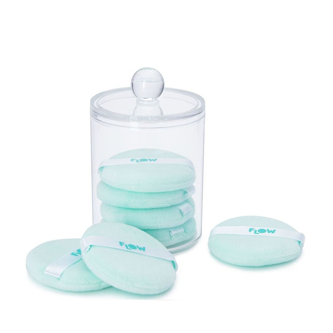 Flow Fresh Powder Puffes מארז ספוגיות פאפ - פרש