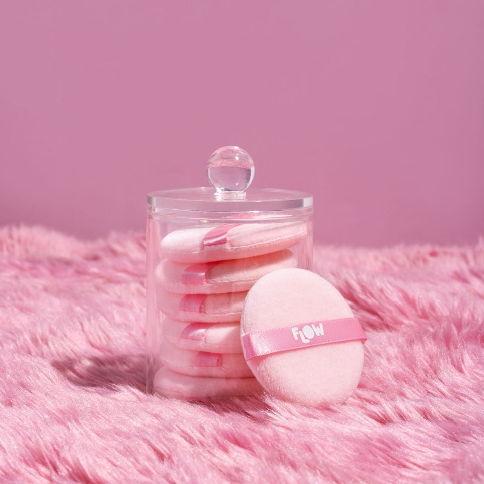 Flow Sweet Powder Puffes מארז ספוגיות פאפ - סוויט