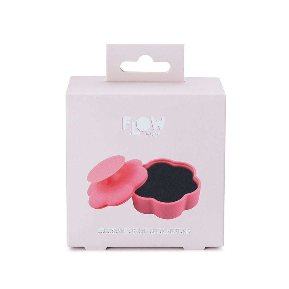 Flow Boho Sakura Brush Cleaning Stand מנקה מברשות - פרח