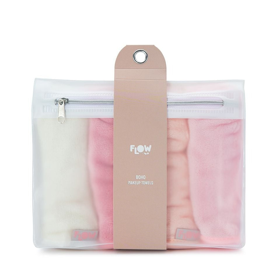 Flow Boho Makeup Towels מארז 4 מגבות לפנים - בוהו