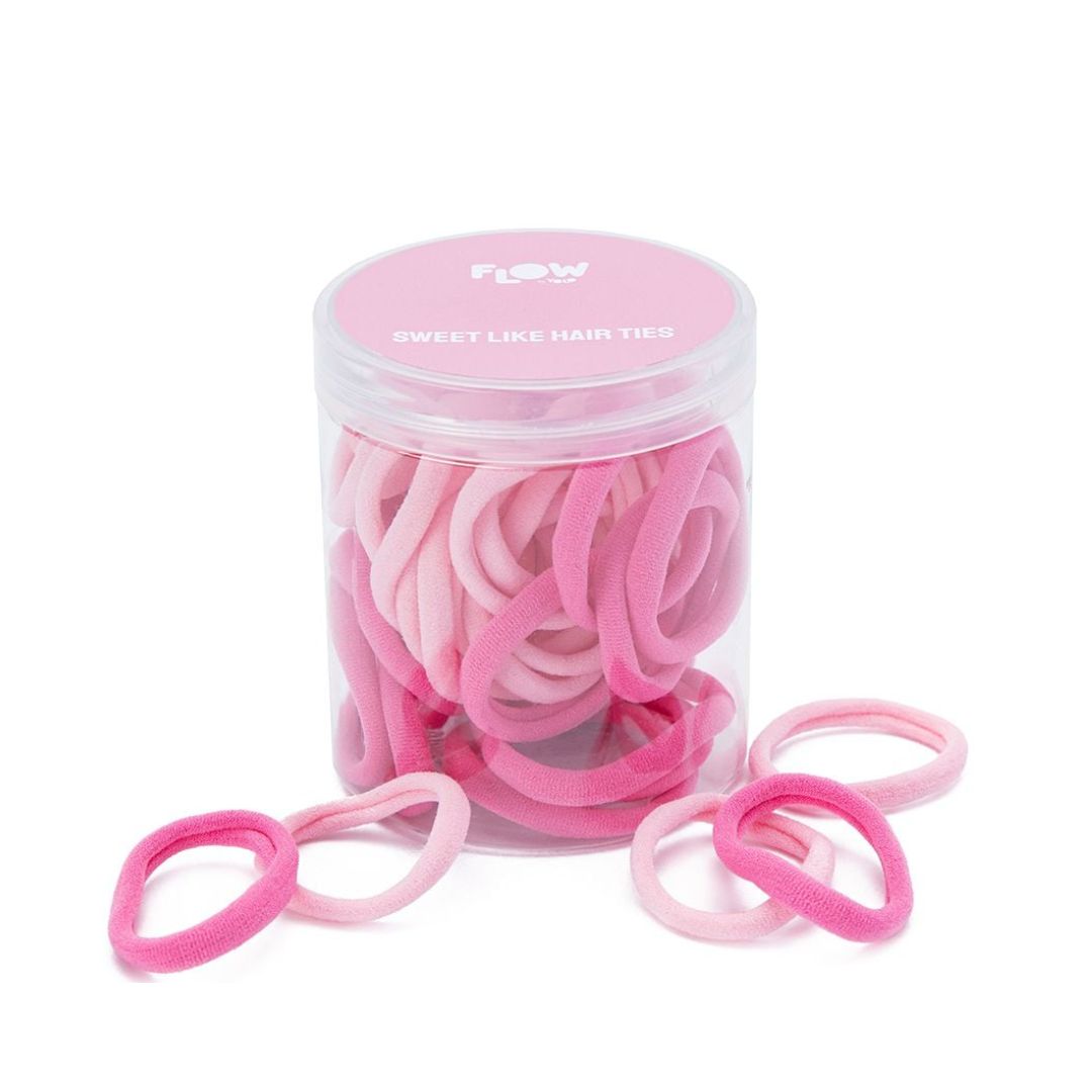 Flow Sweet Hair Ties מארז 50 גומיות - סוויט