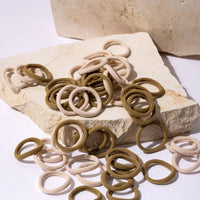 Flow Boho Hair Ties מארז 50 גומיות - בוהו