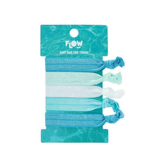Flow Fresh Knot Hait Ties סט 5 גומיות/צמידי קשר - פרש