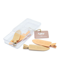 Flow Boho Hair Clips זוג סיכות טיפוח - בוהו