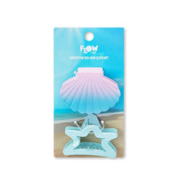 Flow Fresh Under The Sea Hair Clips Set זוג קליפסים - פרש