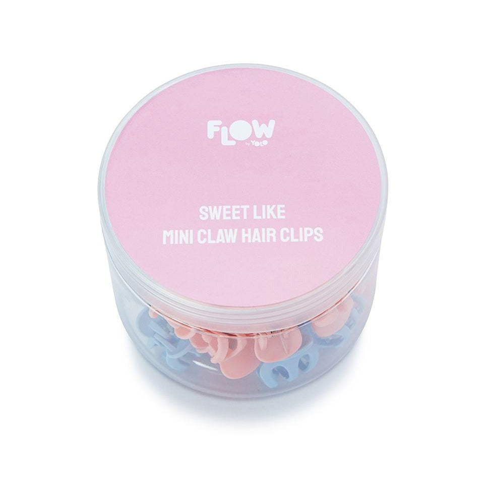 Flow Sweet Mini Claw Hair Clips Set מארז 30 מיני קליפסים - סוויט