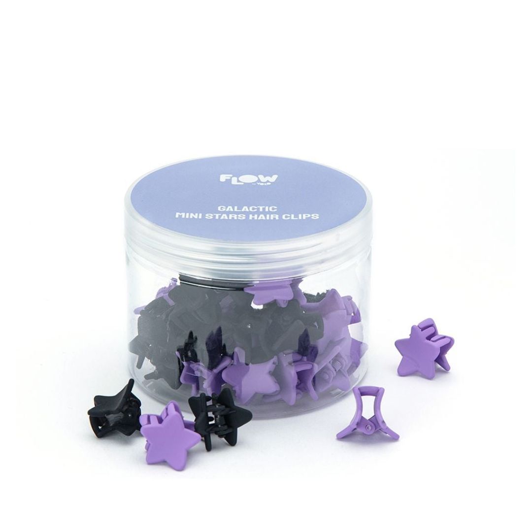 Flow Galactic Mini Claw Hair Clips Set מארז 30 מיני קליפסים - גלקטיק