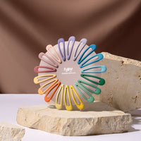 Flow Sweet Rainbow Hair Clips סט 18 סיכות בצבעי הקשת - סוויט