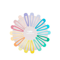 Flow Sweet Rainbow Hair Clips סט 18 סיכות בצבעי הקשת - סוויט
