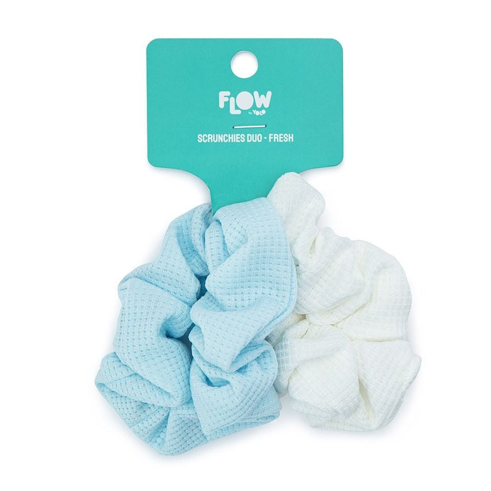 Flow Fresh Scrunchie Dou סט 2 סקרנצ’יז - פרש