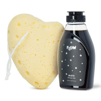 Flow Stars & Moon Set סט סבון רחצה וספוג גלקטי