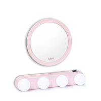 Flow Light and Shine Led and Mirror תאורת הוליווד ומראה ללוקר