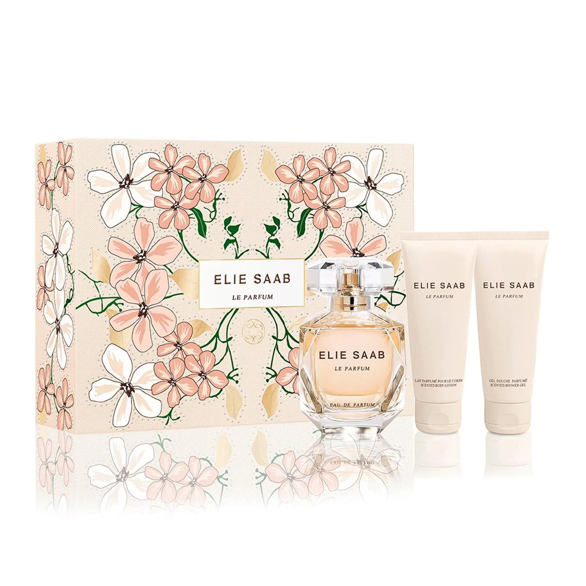 Elie Saab Le Parfum Set For Woman Edp 90Ml & Shower Gel 75Ml אלי סאאב לה פרפיום מארז לאישה אדפ - GLAM42