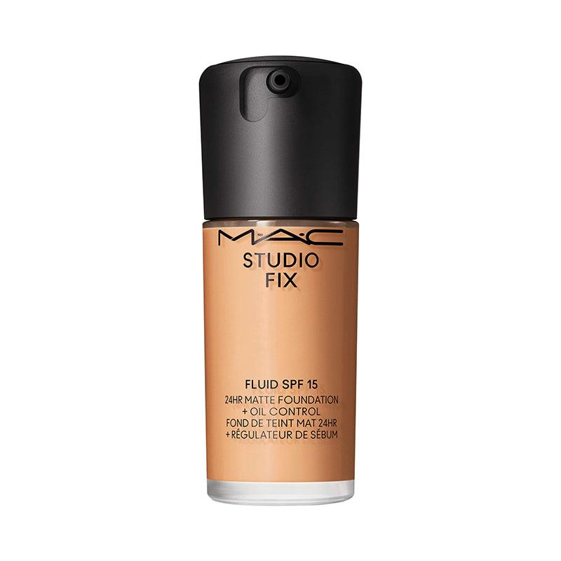 Mac Studio Fix Fluid SPF 15 24HR Matte Foundation + Oil Control מאק מייקאפ בגימור מאט רך