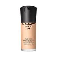 Mac Studio Fix Fluid SPF 15 24HR Matte Foundation + Oil Control מאק מייקאפ בגימור מאט רך - GLAM42