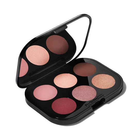 Mac Connect In Colour Eye Shadow Palette: Embedded In Burgundy מאק פלטת 6 צלליות בגווני יין-GLAM42