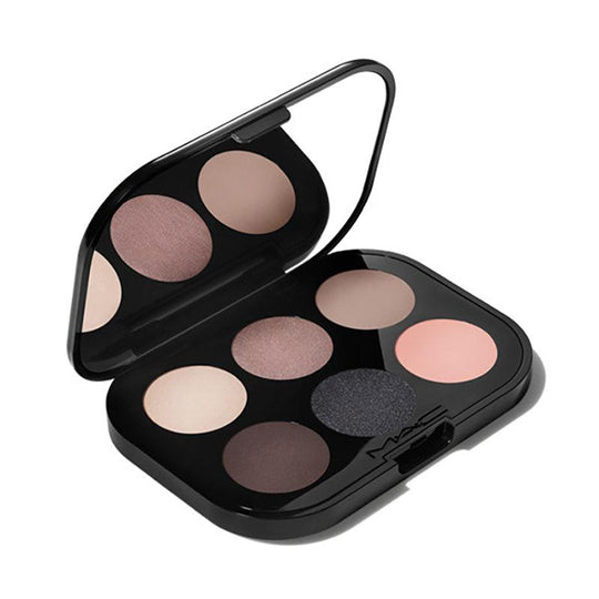 Mac Connect In Colour Eye Shadow Palette: Encrypted Kryptonite מאק פלטת 6 צלליות בגוונים מעושנים-GLAM42
