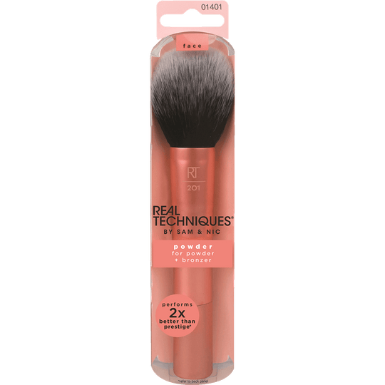 Real Techniques Powder Brush ריל טכניקס מברשת פודרה-GLAM42