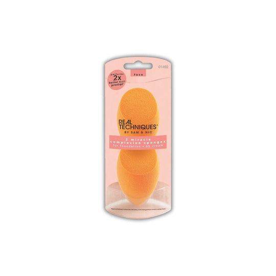 Real Techniques Miracle Complexion 2 Sponge Set ריל טכניקס מארז 2 ספוגיות איפור-GLAM42