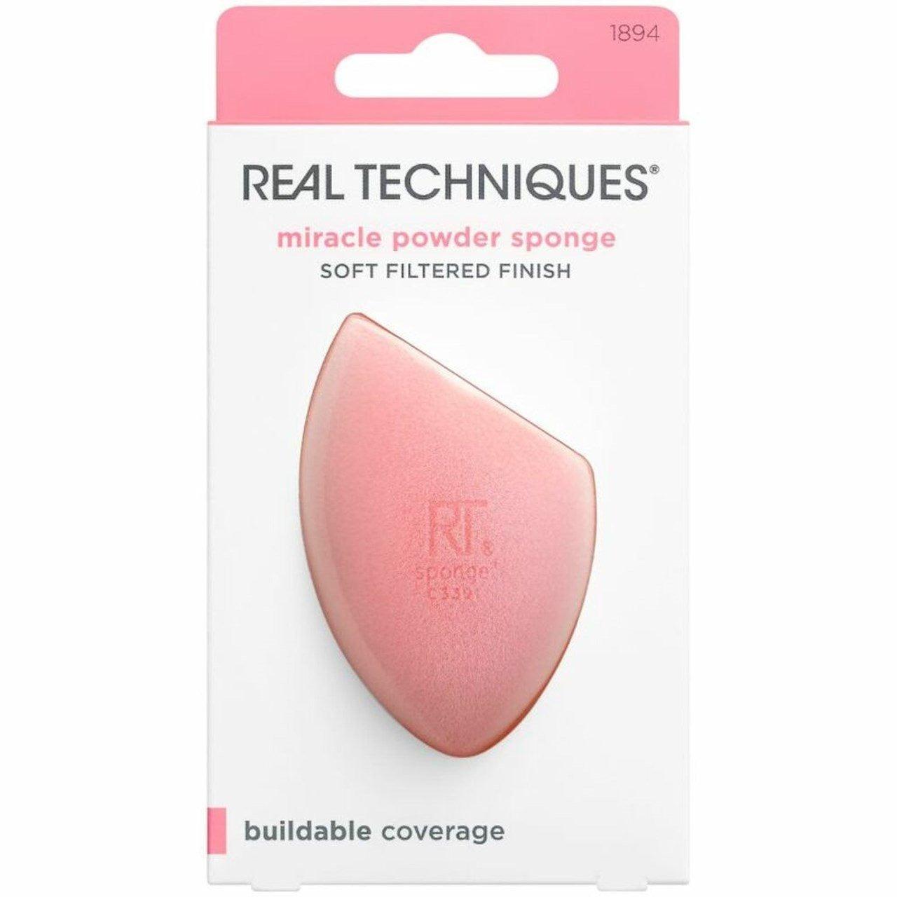 Real Techniques Miracle Powder Sponge ריל טכניקס ספוגית הקסם