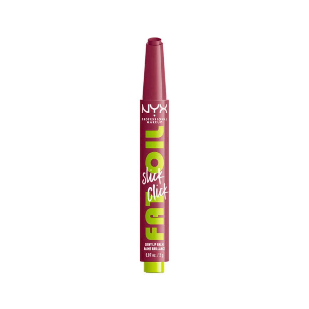 NYX Professional Makeup Fat Oil Slick Click ניקס באלם שפתיים פאט אויל סליק קליק