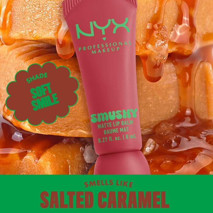 NYX Professional Makeup Smushy Matte Lip Balm ניקס באלם שפתיים בגימור מאט