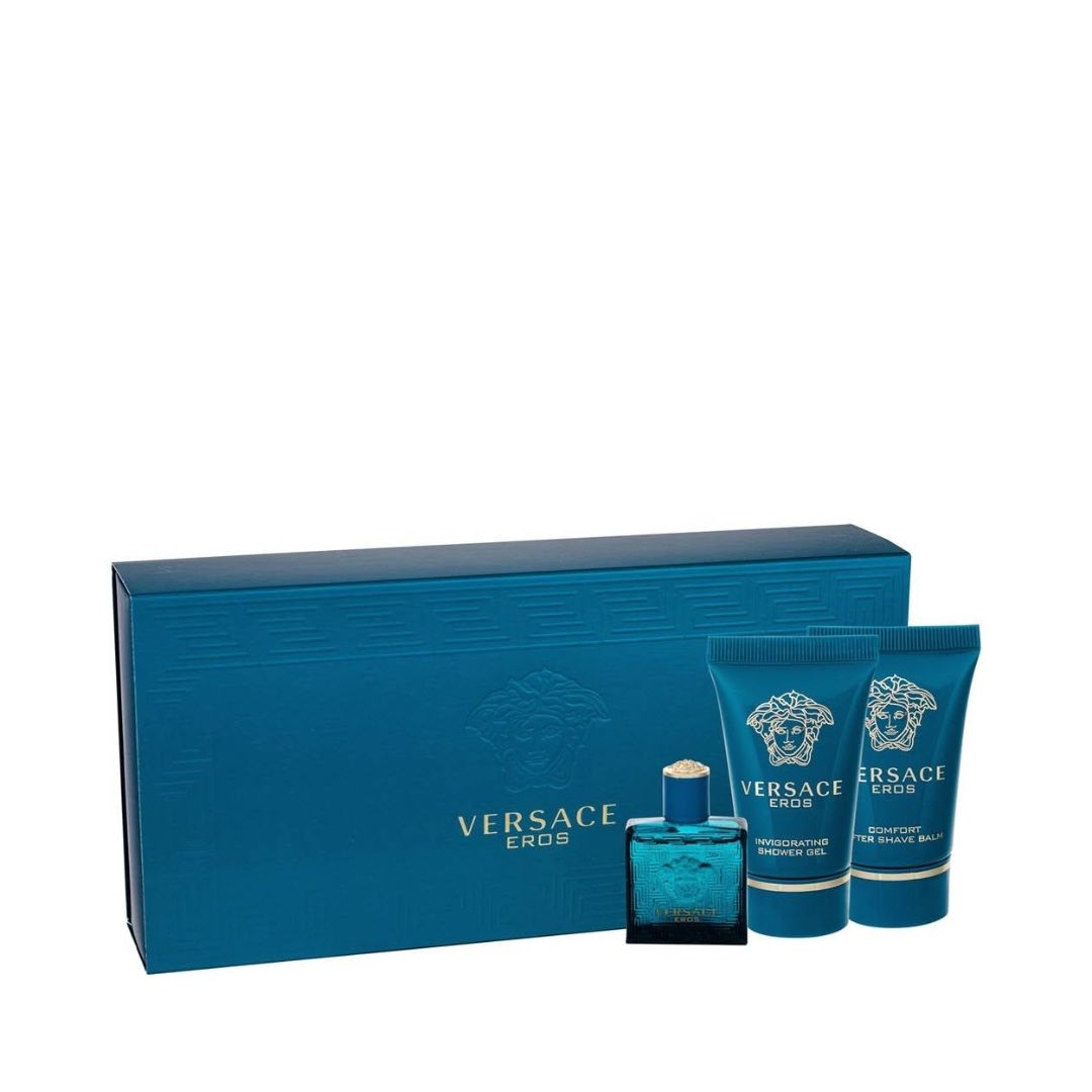 Versace Mini Set Eros Pour Homme Gift (וורסאצ'ה מיני סט לגבר במתנה  (לא למכירה! מוצר מתנה