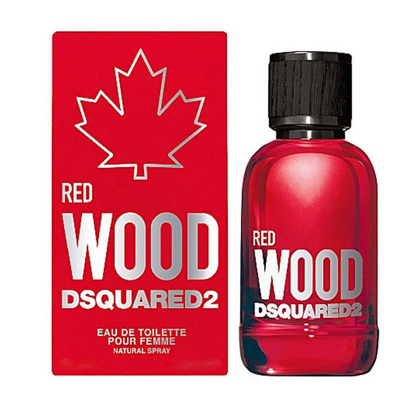 Dsquared2 Wood Red Edt Pour Femme 100ML בושם רד ווד אדט לאישה - GLAM42