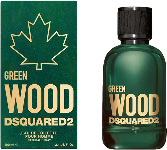 Dsquared2 Wood Green Pour Homme Edt 100ML ווד גרין אדט בושם לגבר-GLAM42