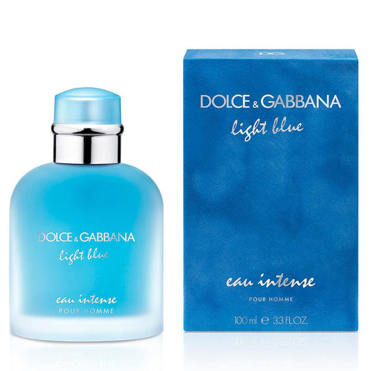 Dolce Gabbana Light Blue Eau Intense Edp 100Ml בושם לגבר דולצ'ה גבאנה לייט בלו אינטנס אדפ-GLAM42