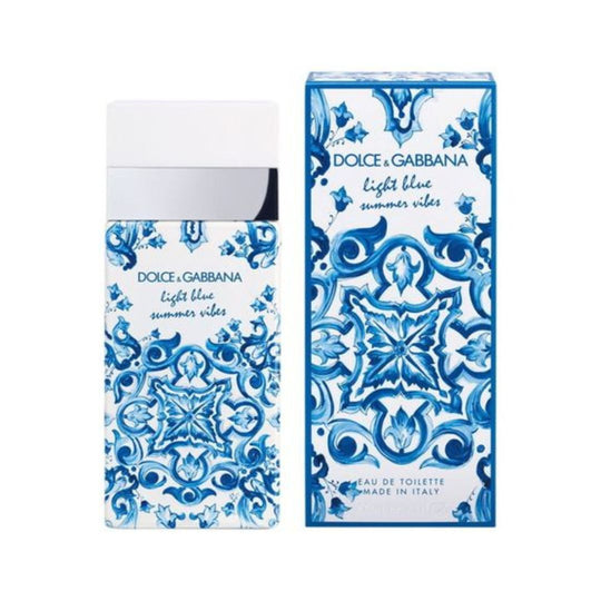 Dolce & Gabbana Light Blue Summer Vibes Edt 100Ml | לייט בלו סאמר וייבס בושם לאישה 100 מ"ל-GLAM42