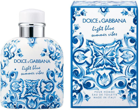 Dolce Gabbana Light Blue Summer Vibes Edt 125Ml בושם דולצ'ה גבאנה לגבר אדט-GLAM42