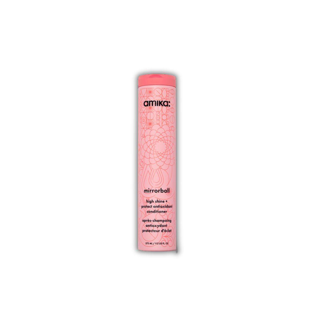 Amika Mirrorball Conditioner 275ml אמיקה מרכך עשיר בנוגדי חמצון לשיער זוהר ומלא ברק - GLAM42