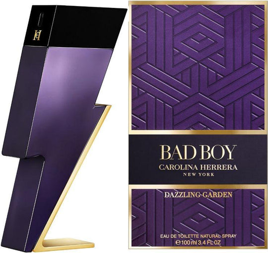 Carolina Herrera Bad Boy Dazzling Garden Edition Edt 100Ml בושם קרולינה הררה לגבר במהדורה מוגבלת-GLAM42