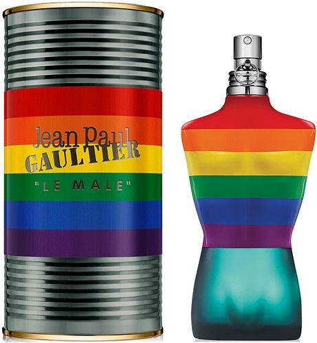 Jean Paul Gaultier Le Male Edt 125Ml Pride Collector בושם לגבר ז'אן פול גוטייה-GLAM42