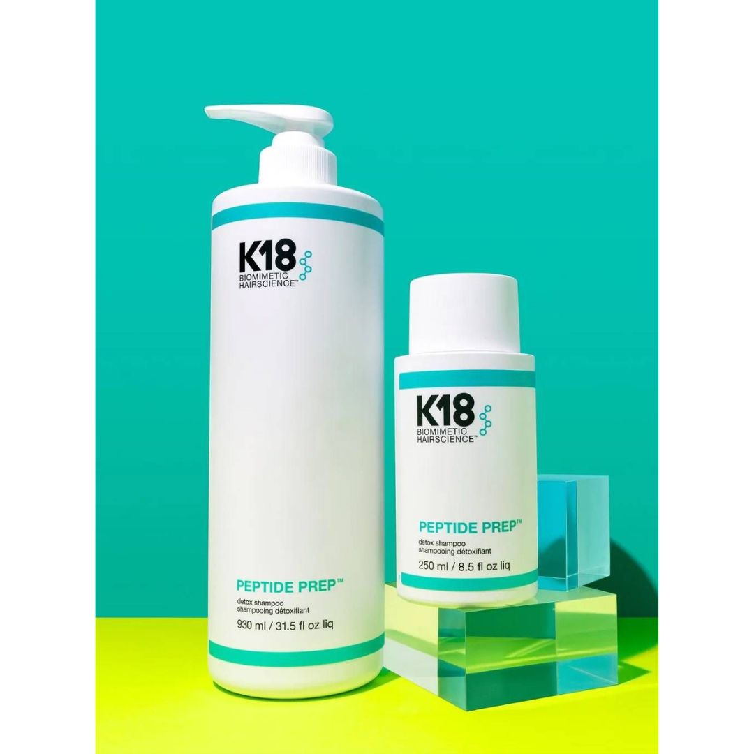 K18 Peptide Prep Detox Shampoo 930ML | קיי18 שמפו לניקוי וטיהור השיער-GLAM42
