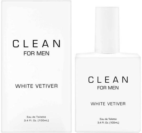 Clean For Men White Vetiver Edt 100ML בושם לגבר קלין-GLAM42