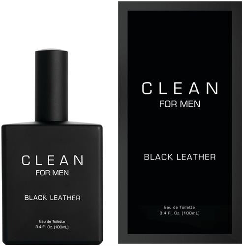 Clean For Men Black Leather Edt 100ML בושם לגבר קלין