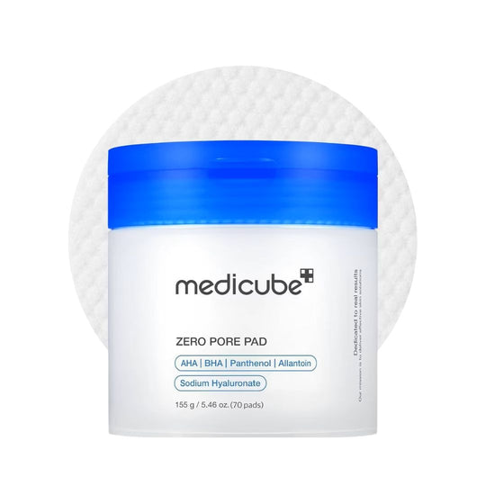 Medicube Zero Pore Pad 2.0 70 Pads פדים לפנים לטיפול במראה הנקבוביות ולפילינג עדין