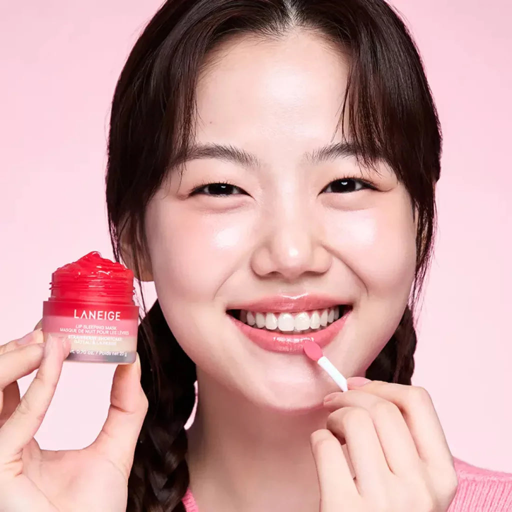 Laneige Lip Sleeping Mask Strawberry Shortcake מסכת לילה לשפתיים