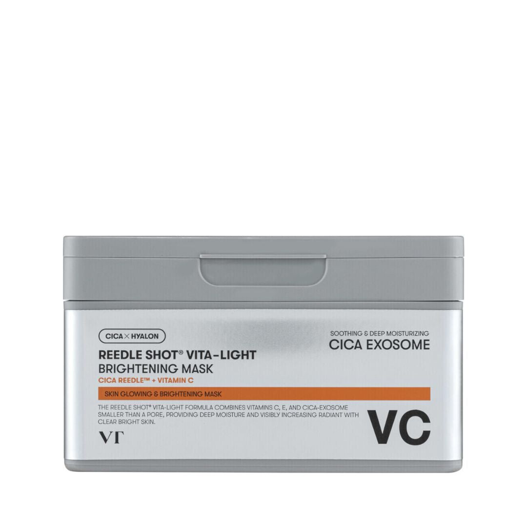 VT Cosmetics Reedle Shot Vita-Light Brightening Mask 30pcs מסכת בד ויטה-לייט להארת העור