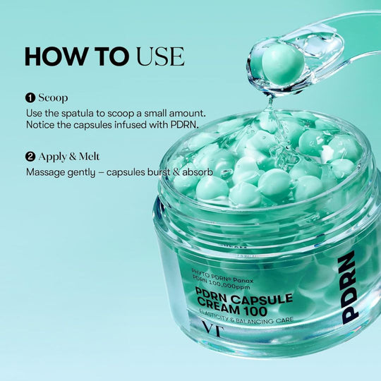VT Cosmetics PDRN Capsule Cream קרם קפסולות עם PDRN ממקור צמחי
